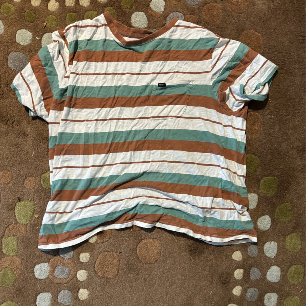 RVCA Men’s Striped Shirt